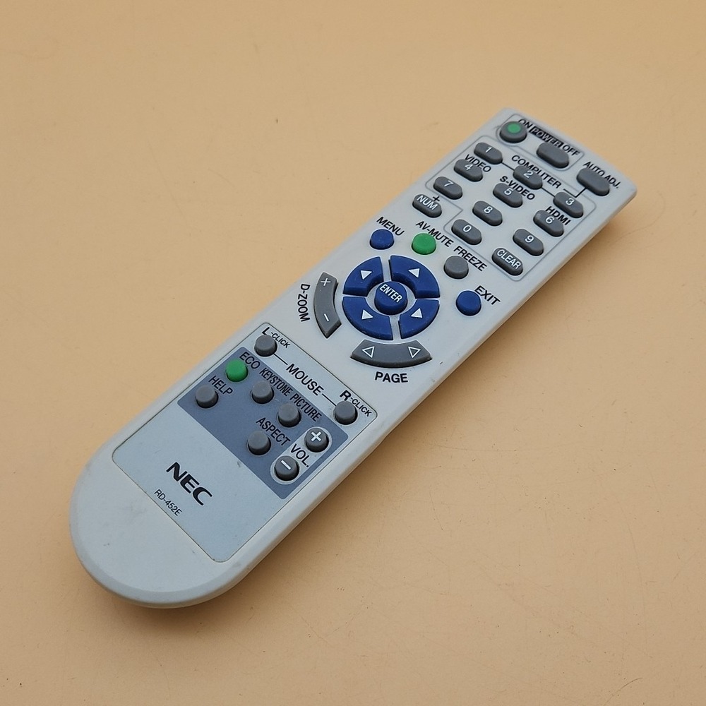 NEC RD-452E REMOTE CONTROL for RD-448E RD-443E RD-452E RD-450D OEM Tested